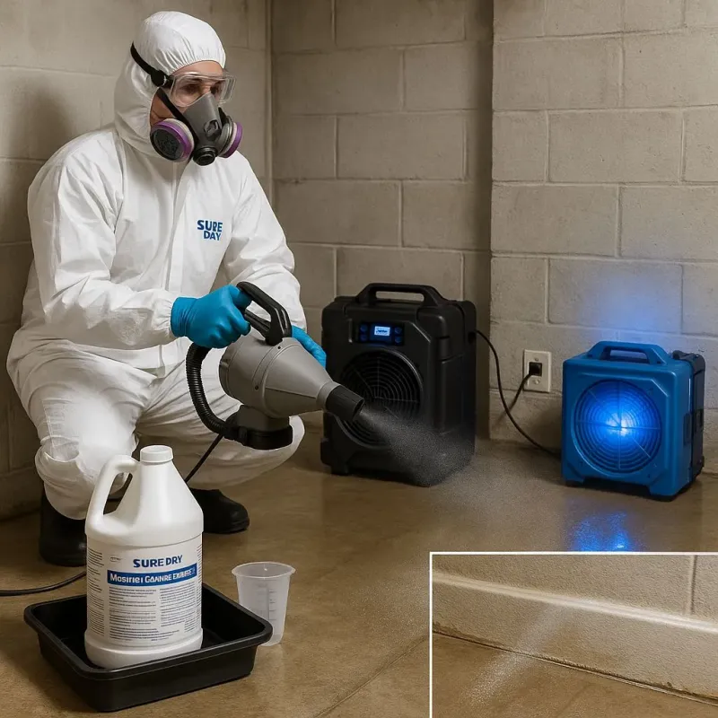Sanitization and Odor Removal process in Camp Hill, PA