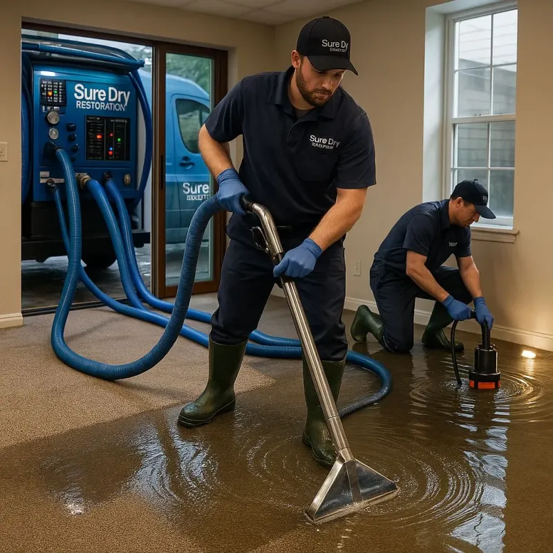 Water Extraction and Removal process in Camp Hill, PA